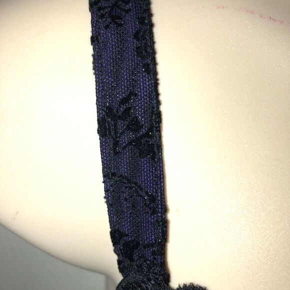 Barely breezies twilight lace underwire bra 34dd - Picture 5 of 9